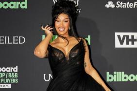 Cardi B's High-Slit Dress Turns Heads Amid Sold-Out Tour