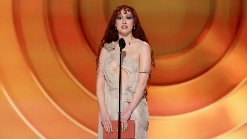 Chappell Roan Shines in Cutout Dress at the Grammys