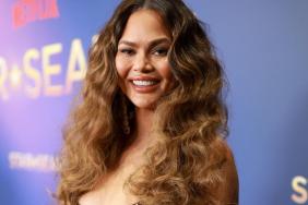 Chrissy Teigen Brings in Daughters To Celebrate Brand's Birthday in Video