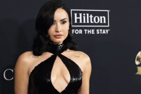 Demi Lovato Shines in Cutout Look at Pre-Grammy Event