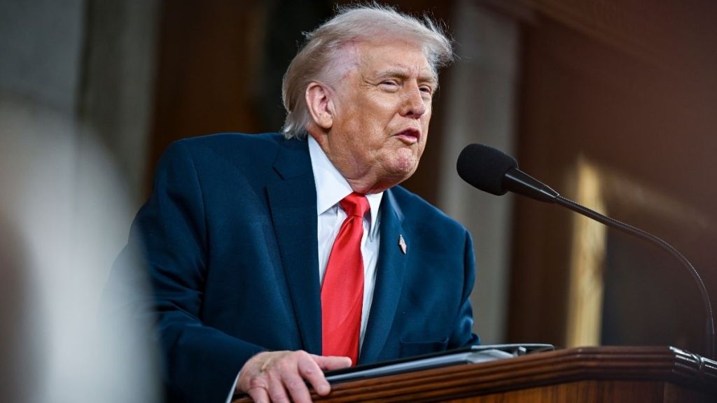 Donald Trump's Hand Goes Viral After His SOTU Address