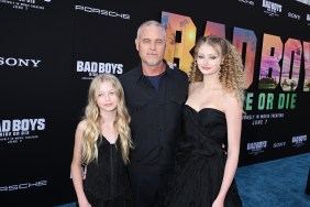 Eric Dane with his daughters