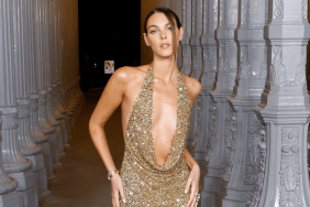 Vittoria Ceretti Pairs See-Through Gucci Lace Minidress With Fur Bag