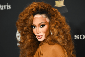 Winnie Harlow Dons Sheer Lace Dress Held up by a String With Schiaparelli