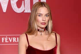 Margot Robbie Dons Maison Margiela Skirt Set With Fascinating Boots