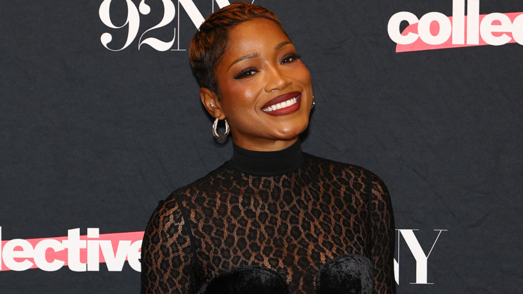 Keke Palmer's Vintage Alaia Sheer Mesh Top Look Couldn't Get Any Bolder