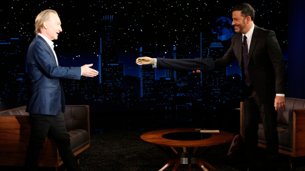 Bill Maher Comments on Jimmy Kimmel Feud: 'Tell Him I'm Sorry'