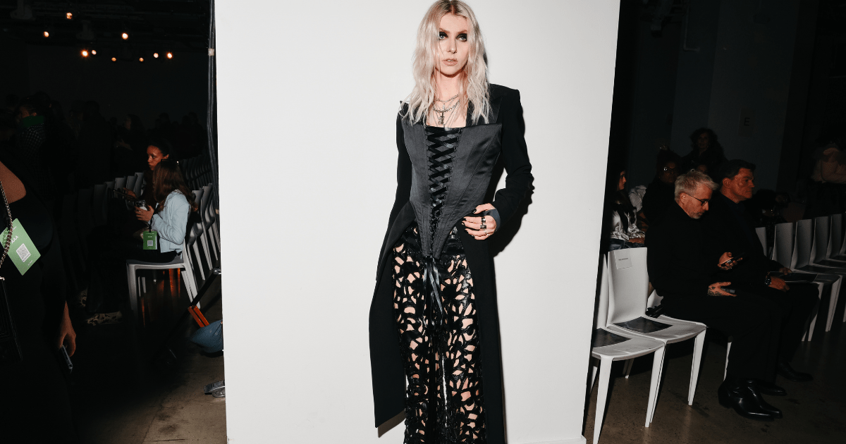 Taylor Momsen’s Completely See-Through Christian Siriano Pants Add Edge