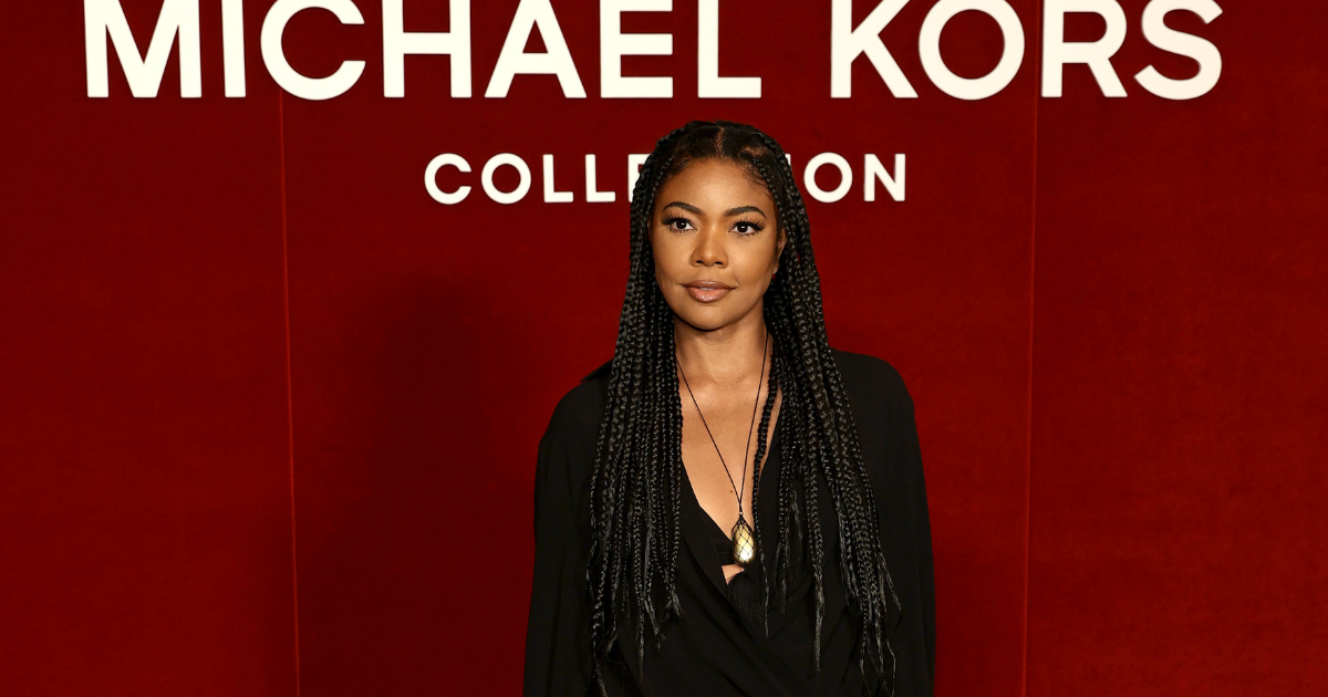 Gabrielle Union Holds Onto Peekaboo Bra Trend at Michael Kors NYFW Show