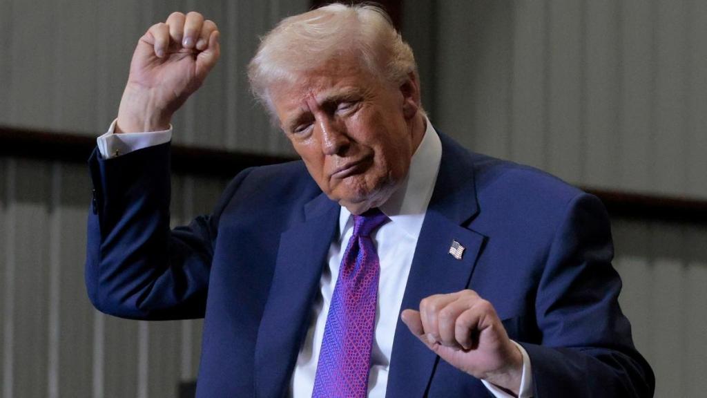 Donald Trump Fights Canadian Hockey Player in New AI Video