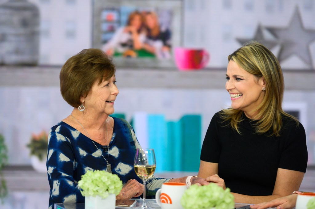 Savannah Guthrie and her mom Nancy 
