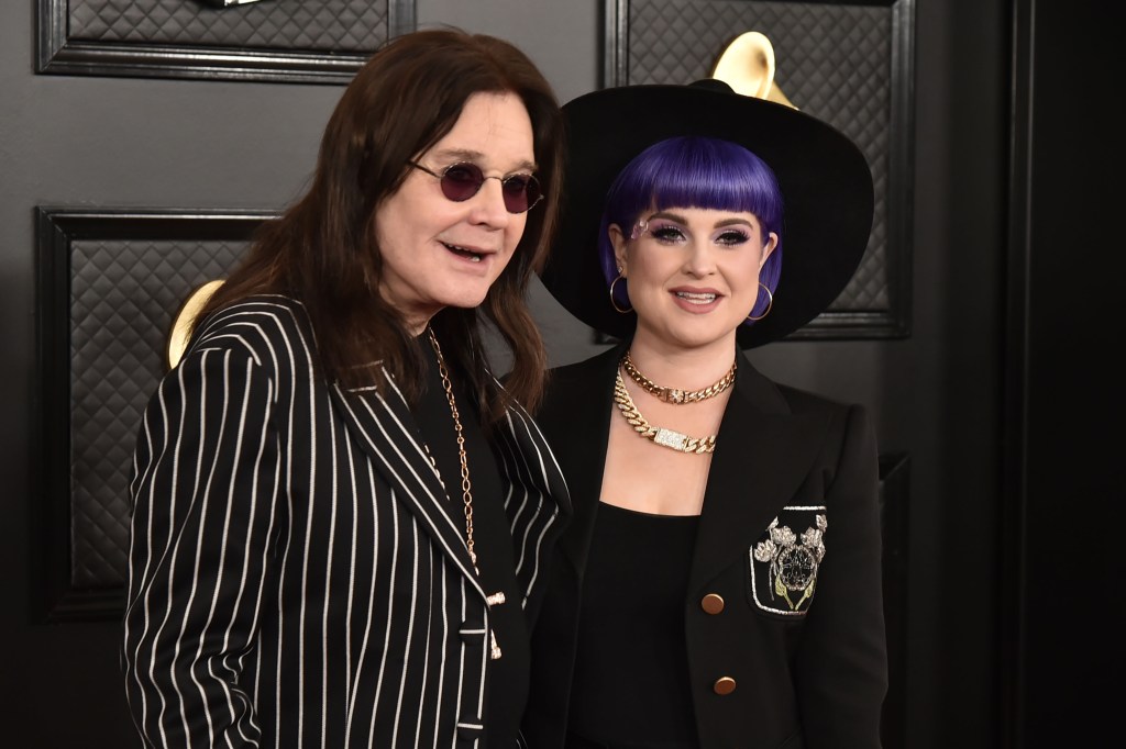 Ozzy and Kelly Osbourne 