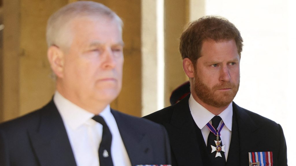 Andrew M. Windsor and Prince Harry 