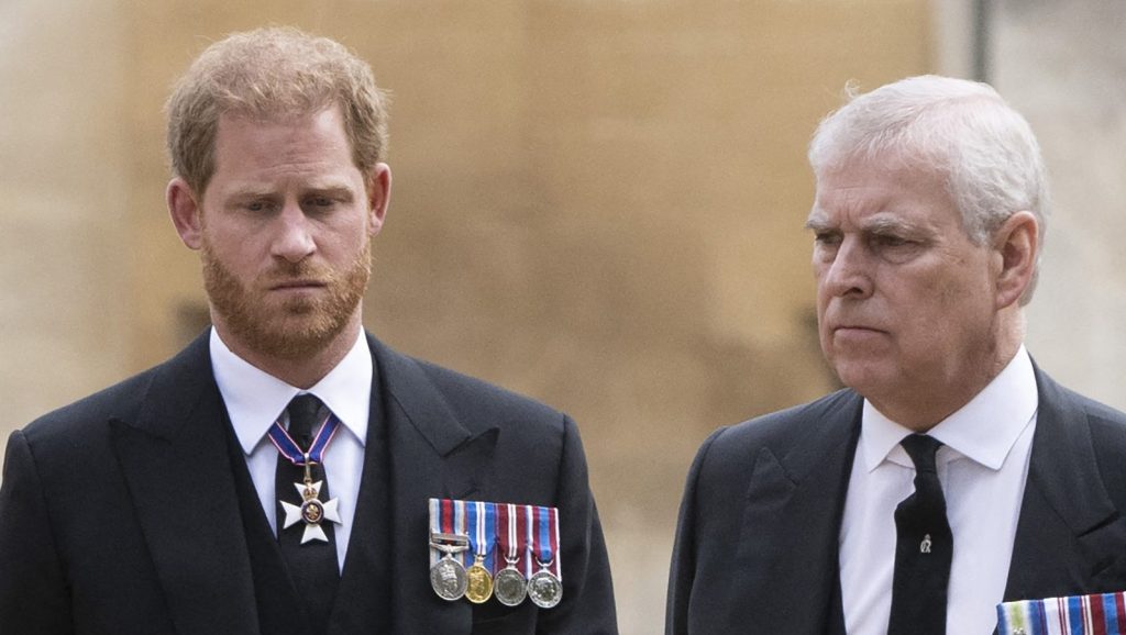 Prince Harry and Andrew M. Windsor