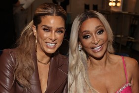 Robyn Dixon and Karen Huger smiling backstage at BravoCon 2022