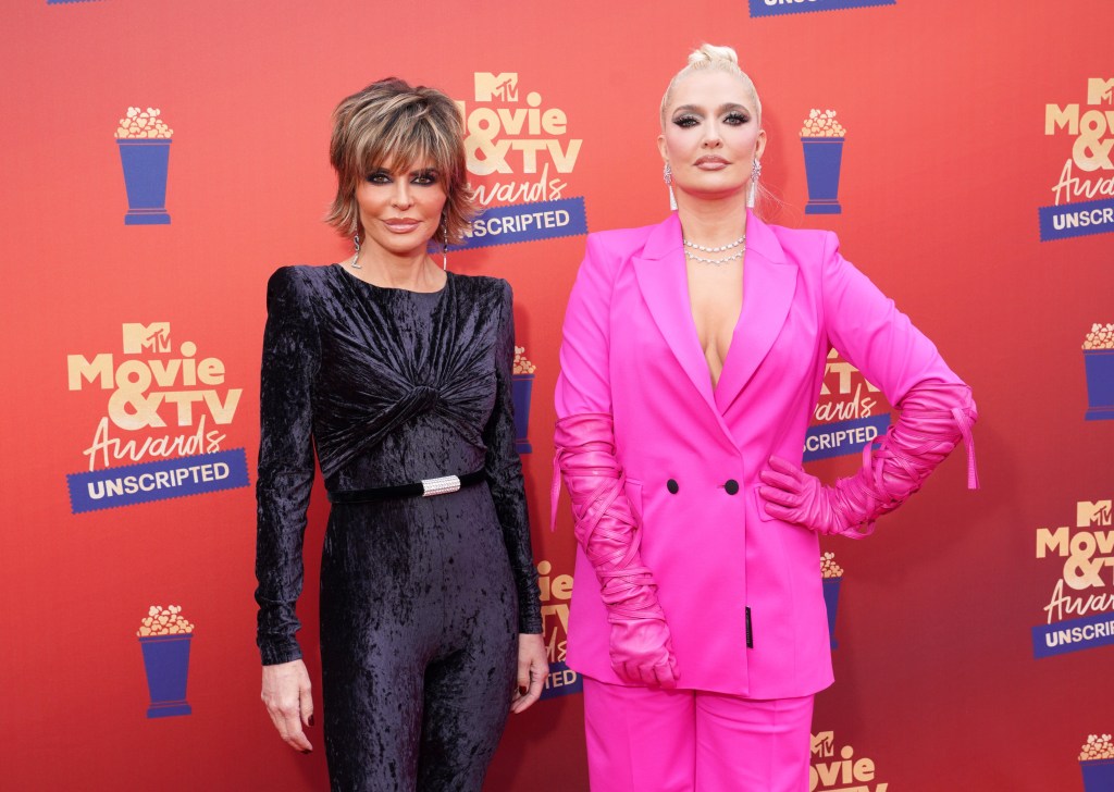 Lisa Rinna and Erika Jayne