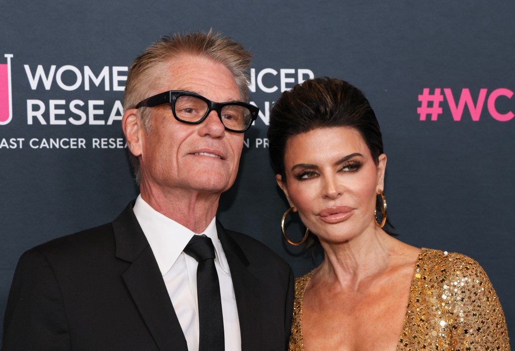 Lisa Rinna and Harry Hamlin