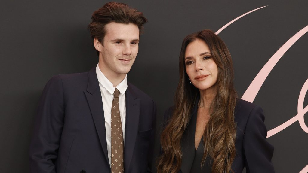 Cruz and Victoria Beckham