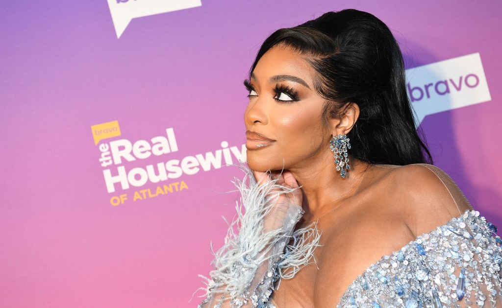 Porsha Williams attending the Real Housewives of Atlanta Season 16 premiere