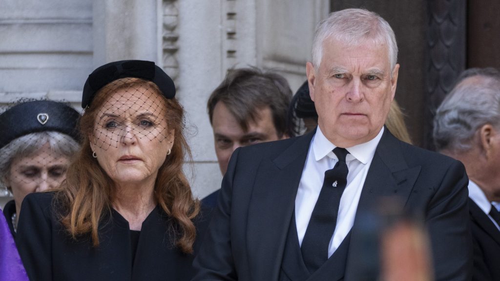 Sarah Ferguson and ex Prince Andrew