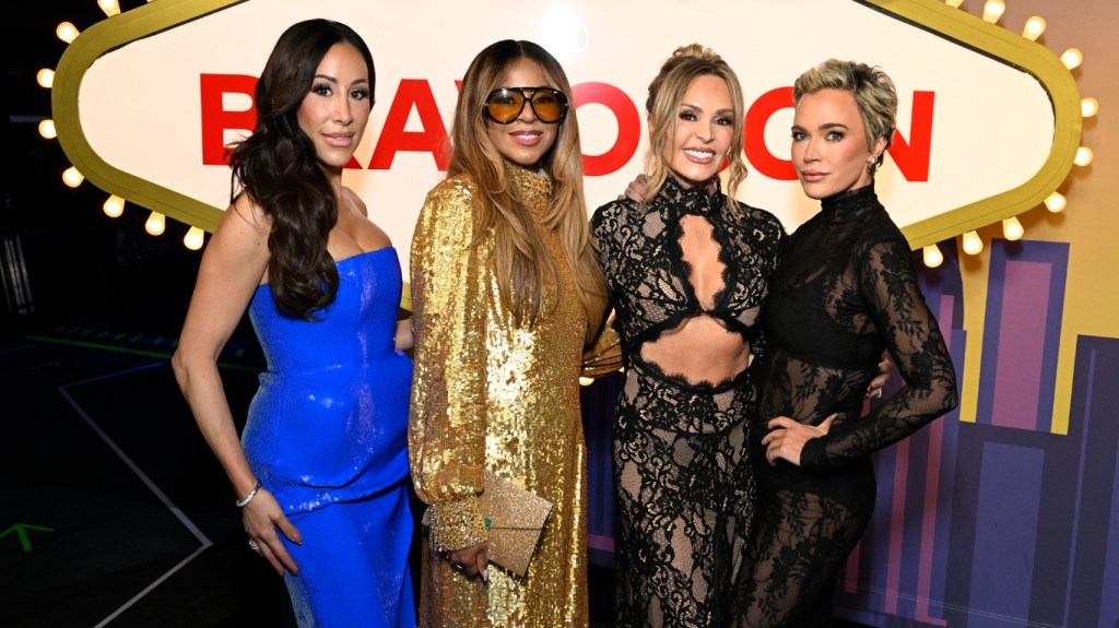 Angie Katsanevas, Mary Cosby, Tamra Judge, and Teddi Mellecamp at BravoCon