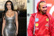 Kim Kardashian Lewis Hamilton