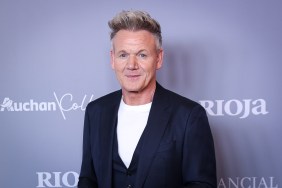 Gordon Ramsay in a blue suit at Esquire's Men of the Year Awards