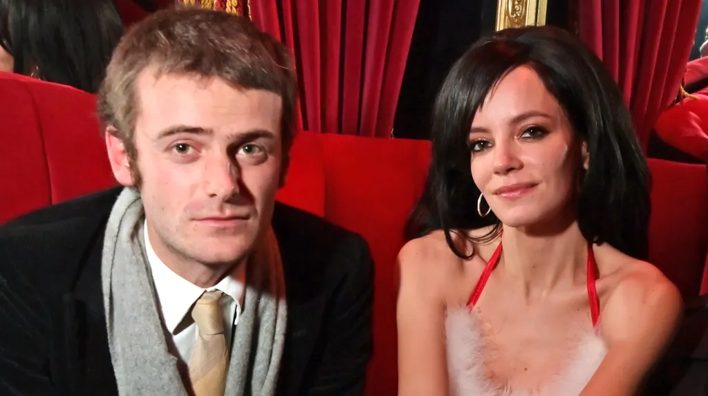 Lily Allen with current boyfriend Jonah
