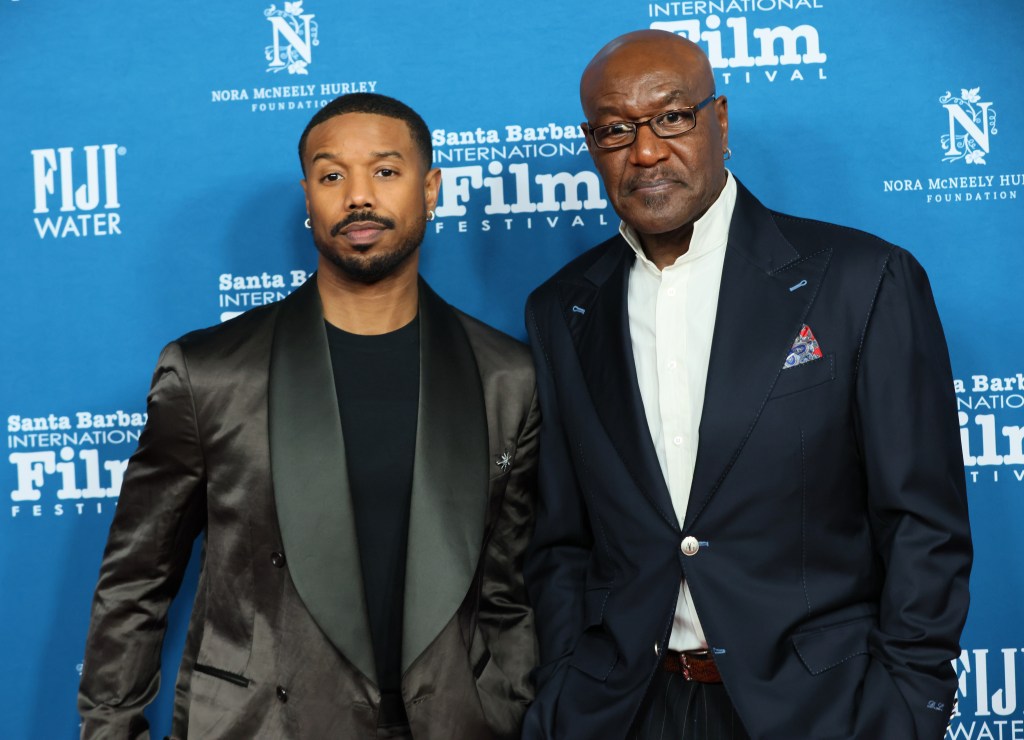 Michael B. Jordan and Delroy Lindo 