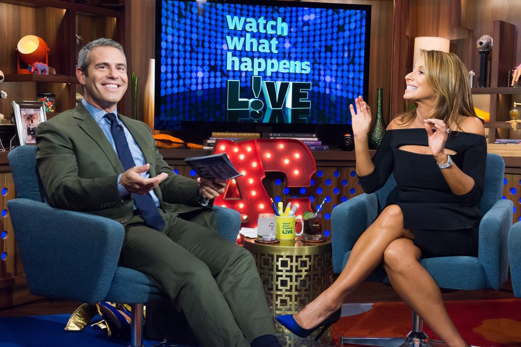 Andy Cohen and Jill Zarin on Watch What Happens Live