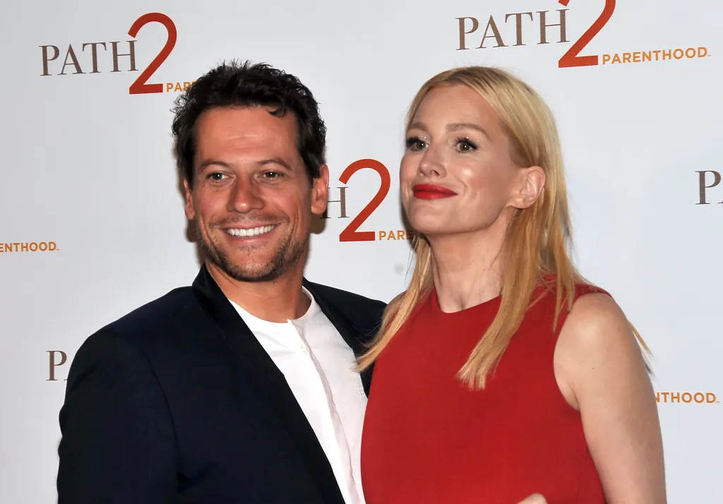 Ioan Gruffudd and ex Alice Evans