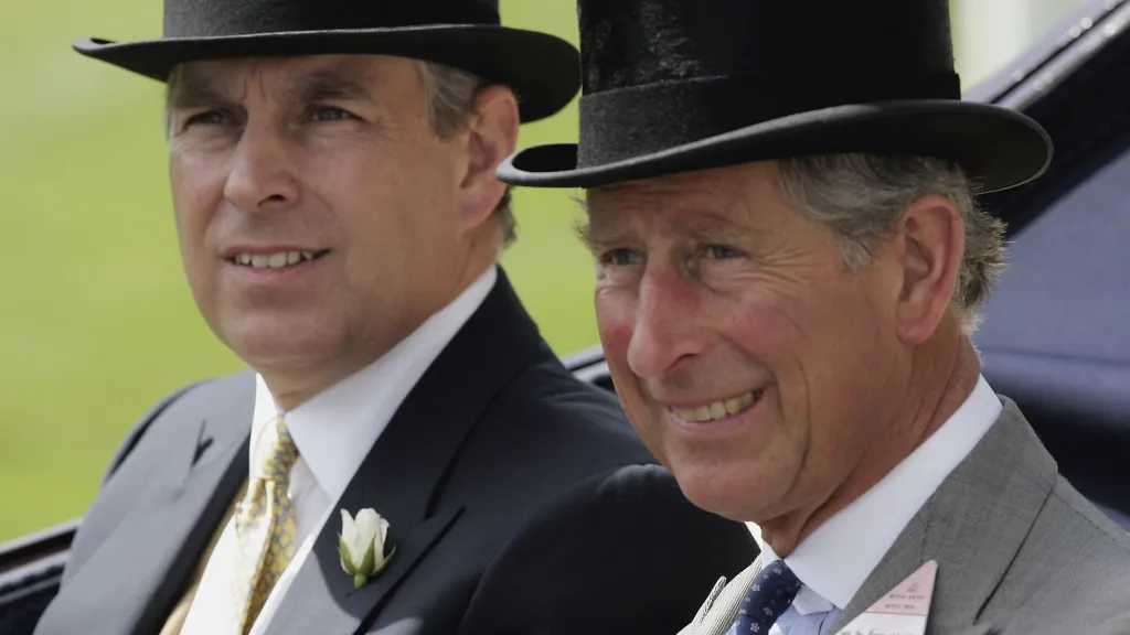 King Charles and Andrew