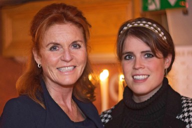 Sarah Ferguson with Daughter Princess Eugenie