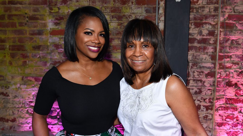 Kandi Burruss and her mother