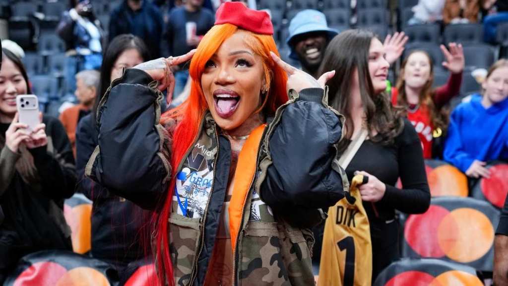 GloRilla’s Completely Sheer Top Is Fun Courtside Look Amid NBA Game