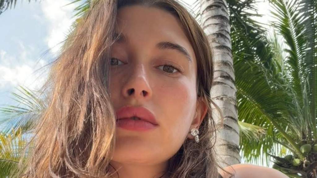 Hailey Bieber’s Short Dress Moment Dominates the Rhode Event