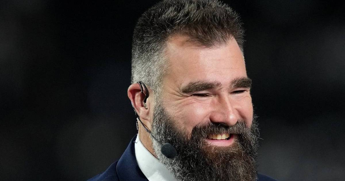 Jason Kelce Eating the $180 LX Burger Has Left Fans Stunned