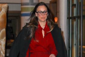 Kaley Cuoco Nails Power Suiting for 'Vanished' Press