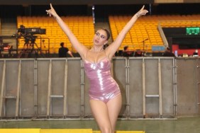 Kali Uchis Sizzles in Delicate Strap Bodysuit Before Wrapping Tour