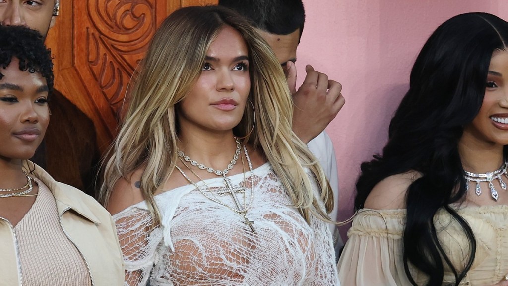Karol G Makes a Statement With a Sheer Dress Amid Grammy Momentum