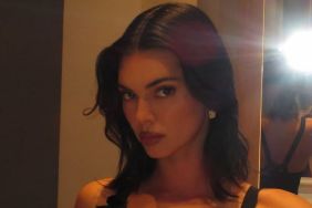 Kendall Jenner Rocks Mini Adidas Shorts With Cropped Jacket Twist