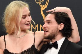 Kit Harington & Sophie Turner Have Hard Time Kissing in New BTS Video