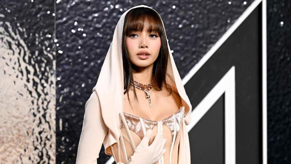 Blackpink Lisa's Fully Sheer Lace Dress Turns Heads for Kith Campaign
