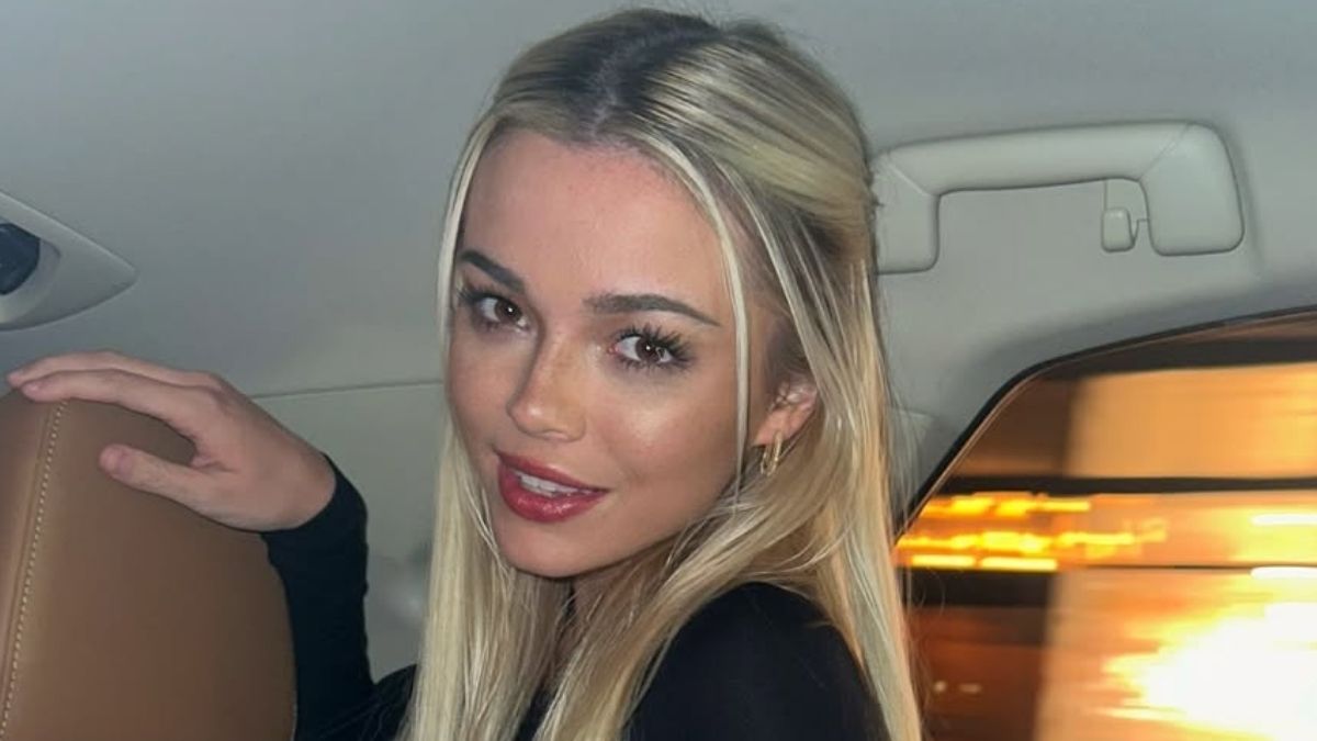 Livvy Dunne’s Semi Sheer Top Boasts Stunning Lace Trim Amid Spring