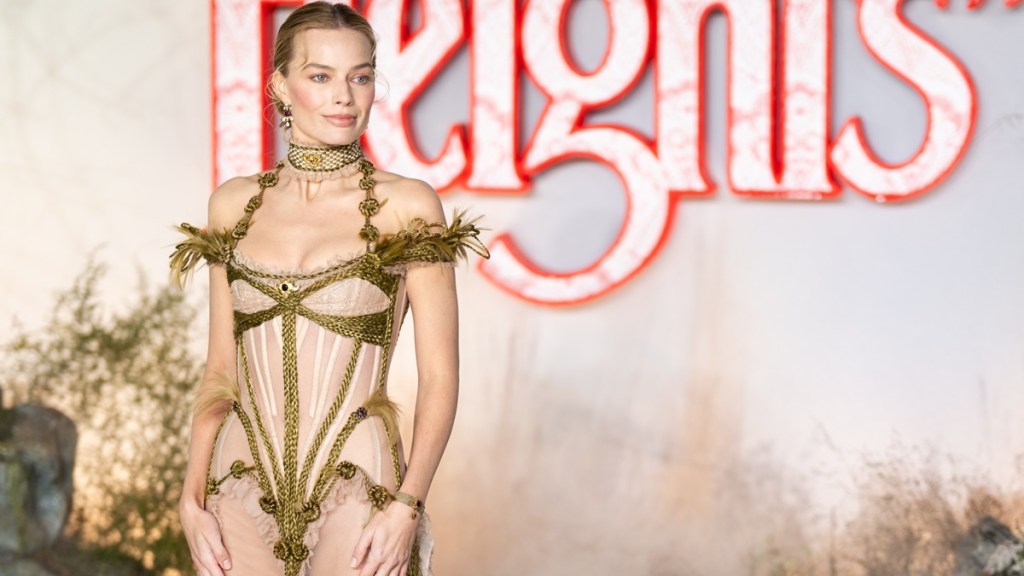 Margot Robbie’s Latest Look Goes See-Through Ahead of Film’s Release