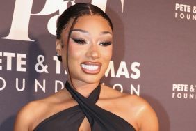 Megan Thee Stallion's Bold & Backless Norma Kamali Dress Is So Retro