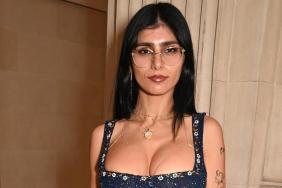 Mia Khalifa Commands Attention in Risqué Backless Mini for Shoot