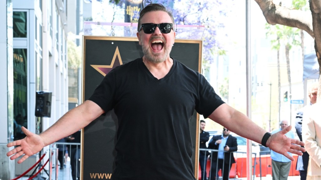 Ricky Gervais Says Grammy Winners 'Aren't Listening' Amid Political Speeches