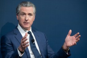 Gavin Newsom Says Donald Trump Is 'Temporary' at Conference