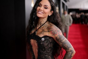 Kehlani’s PatBo Minidress With Cutouts Also Boasts a See-Through Skirt
